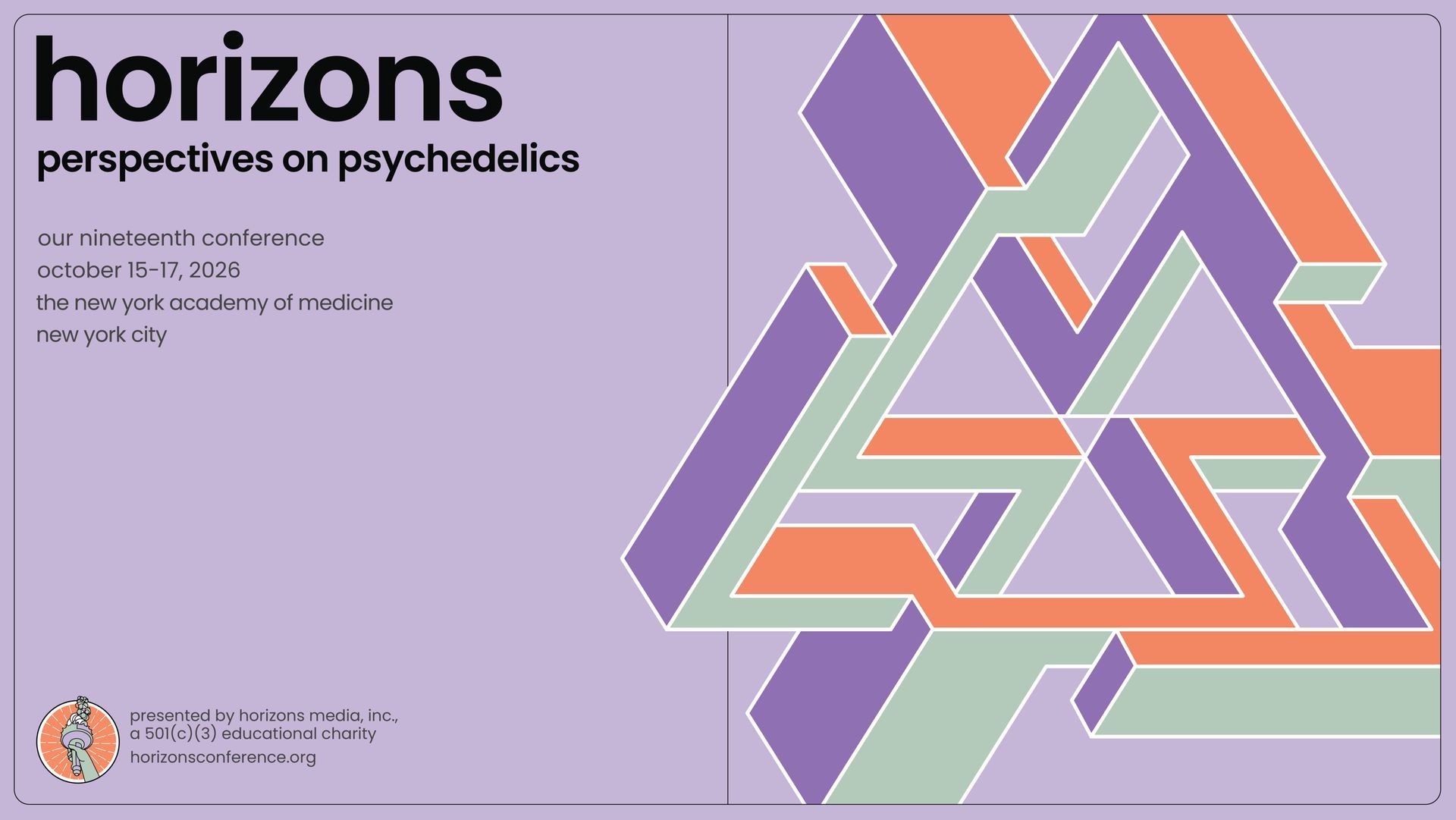 Horizons 2026 conference flyer